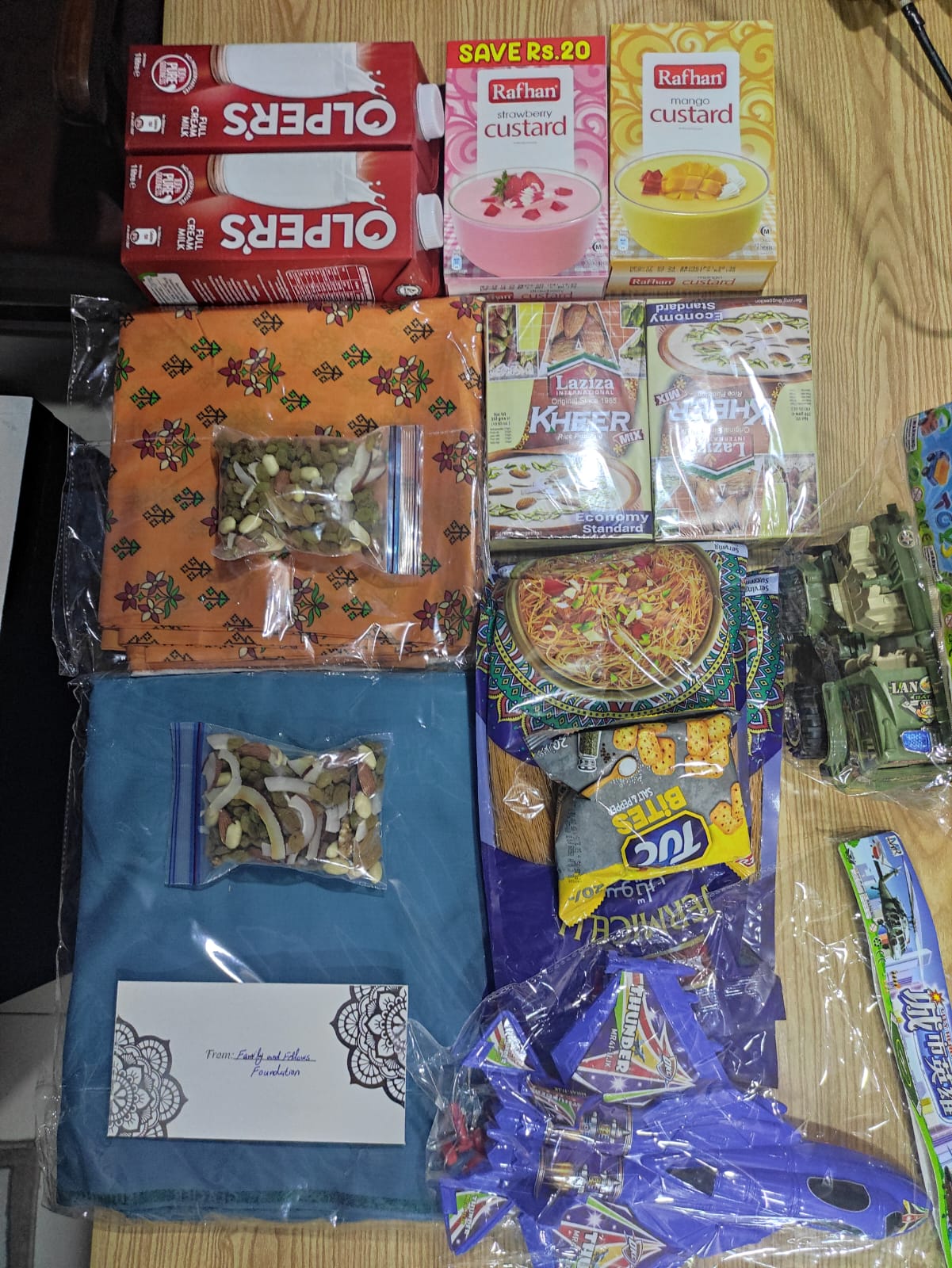Eid assistance packages